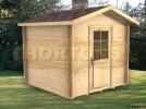 Xavior 2x2m Log Cabin