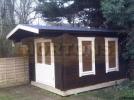 Elgiva 3x4 garden Log Cabin