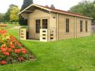 45mm Worthing 3x7m Log Cabin