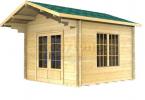 3m x 3m Annie cabin, 35mm logs