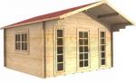 28mm Waterlooville - 4x4m log cabin