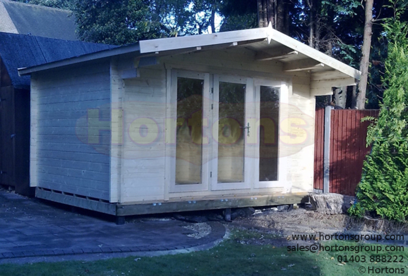 Oxted 4 x 3 m Log Cabin