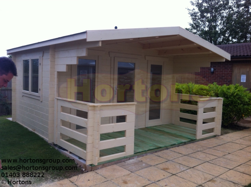 4x3 m Bournemouth Log Cabin