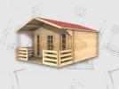 Bournemouth 45mm 4.0 x 3.0m Log Cabin