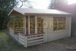 Bournemouth 70mm 4.0 x 3.0m Log Cabin