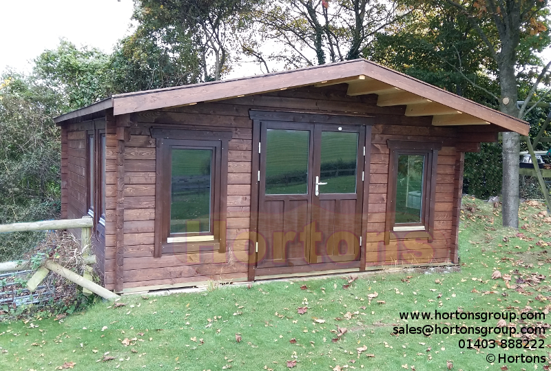 Ashford 45mm 5x5m Log Cabin