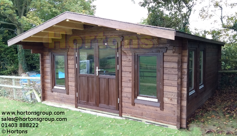 Ashford 45mm 5x5m Log Cabin