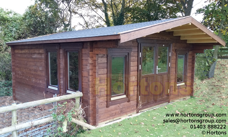 Ashford 45mm 5x5m Log Cabin