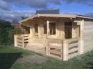 28mm Sevenoaks 5m x 5m Log Cabin