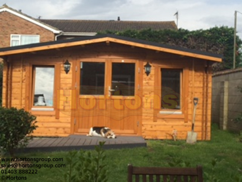 28mm Sevenoaks 5m x 5m Log Cabin