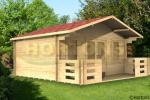 28mm Sevenoaks 5m x 5m Log Cabin