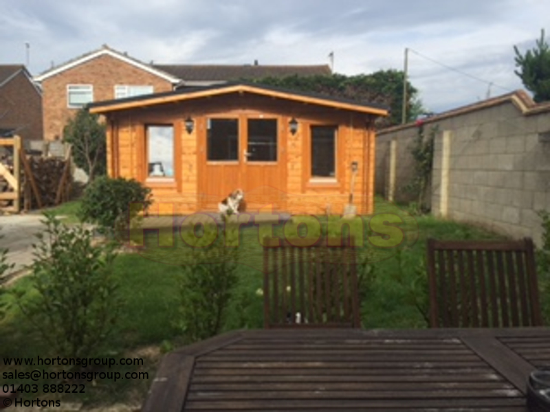 28mm Sevenoaks 5m x 5m Log Cabin