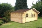 28mm Gloucester 5x4m log cabin