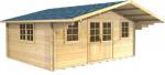 45mm Jasper 5m x 4m log cabin