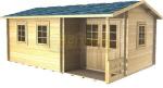 35mm Stafford 5.5m x 3.5m Log Cabin