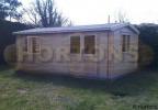 Aylesbury 45mm, 6x4m log cabin