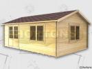 Aylesbury 45mm, 6x4m log cabin