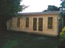 Basildon 45mm 7.5x4.5m Log Cabin