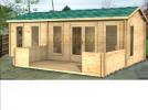 York 45mm 7.5m x 3.5m Log Cabin