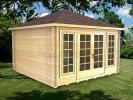 Kidderminster Twinskin 35 + 35mm 3.5x3.5m log cabin