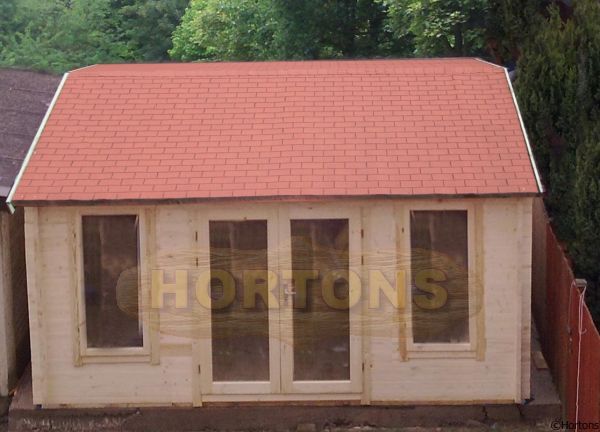 45mm Cheltenham - 4.5m x 4.5m Log Cabin