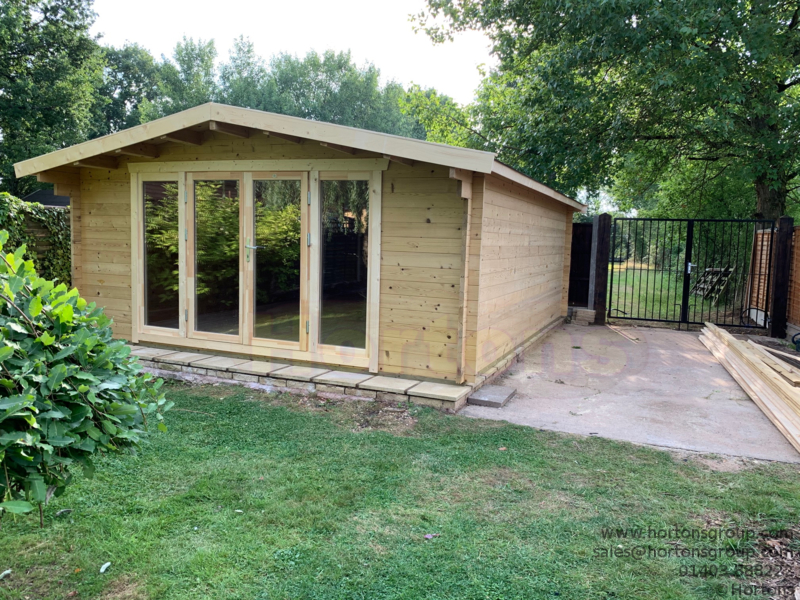 Bamsley 45mm 5x6m Log Cabin