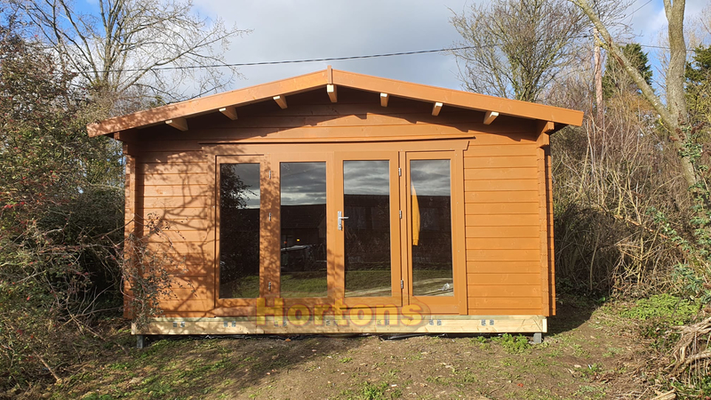 Bamsley 45mm 5x6m Log Cabin