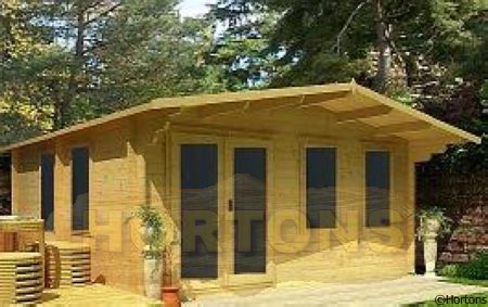 Blackburn 60mm 6x5m log cabin