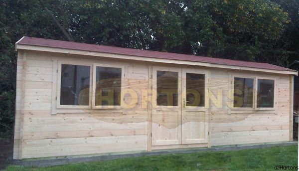 Chichester 45mm 6x3 log cabin for sale