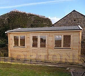 Chichester 45mm 6x3 log cabin for sale