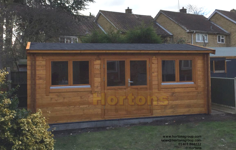 Chichester 45mm 6x3 log cabin for sale - Click Image to Close