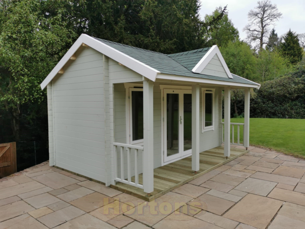 Mini Clubhouse 35mm log cabin - Click Image to Close