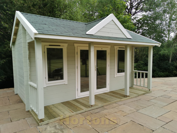 Mini Clubhouse 45mm log cabin - Click Image to Close