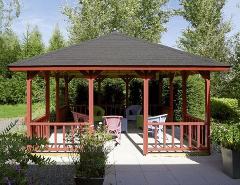 Madeira Gazebo 4.2 x 4.2m - Click Image to Close