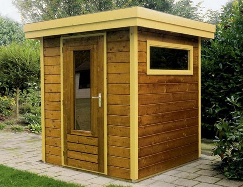 1.8x1.8m Lugarde Prima Thomas flat roof garden room - Click Image to Close