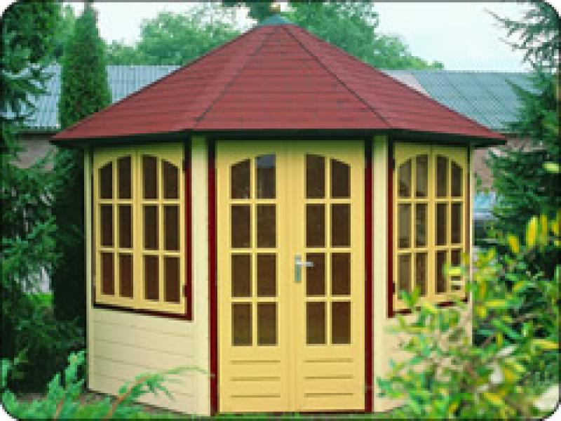 3.0m Octagonal Summerhouse Lugarde Prima Donna - Click Image to Close