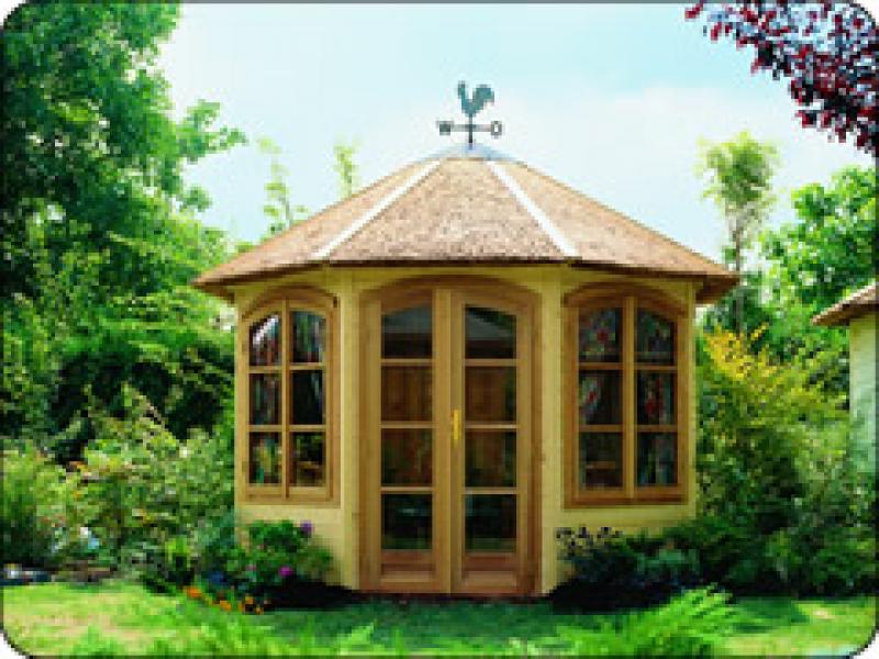 3.0m Octagonal Summerhouse Lugarde Prima Exclusief - Click Image to Close