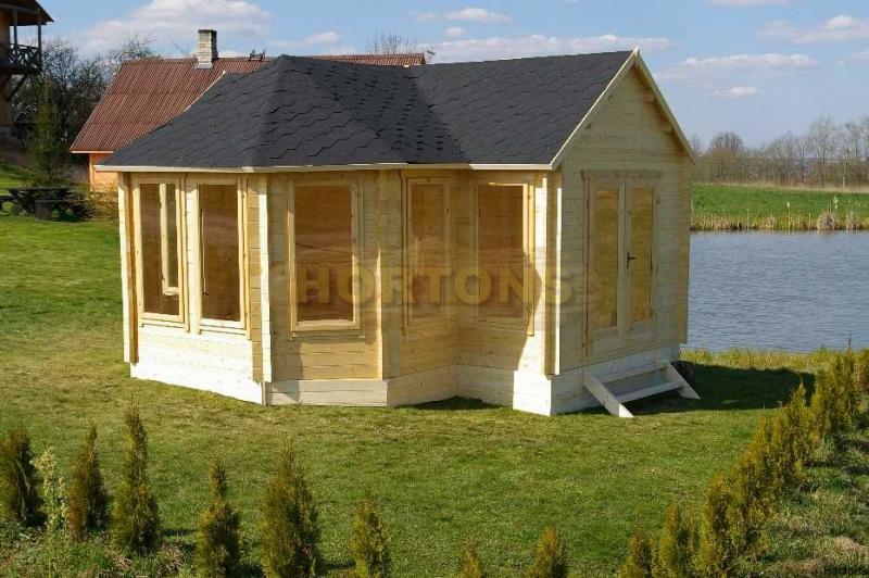 Middlesex 45mm - 6.0 x 4.9m garden cabin - Click Image to Close