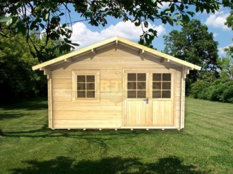 28mm Limpsfield log cabin - 4x3m - Click Image to Close