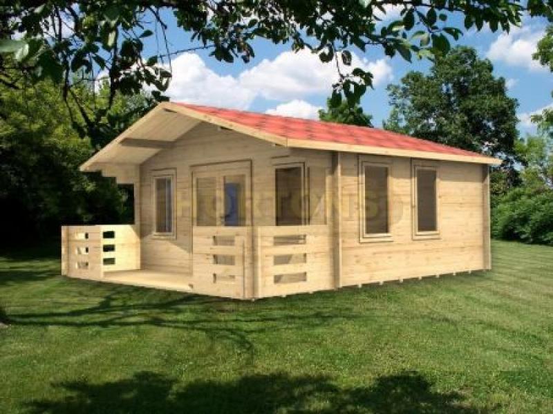 35mm Stamford 5 x 6 Log Cabin - Click Image to Close