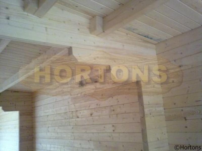 York 45mm 7.5m x 3.5m Log Cabin - Click Image to Close