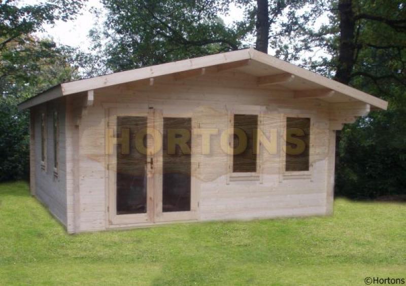 Blackburn 45mm, 6 x 5 log cabin - Click Image to Close