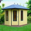 1.8 x 2.4m Corner Summerhouse Lugarde Prima Fifth Avenue 180/240