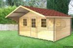 4m x 4m Westerham 35mm Log Cabin for Sale