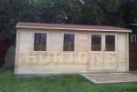 45mm Bedford 5m x 3m Log Cabin